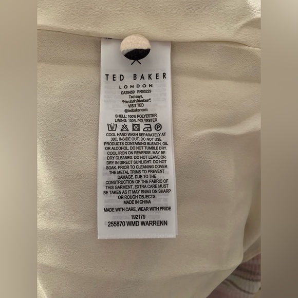 Ted Baker London Printed Button-Through Cami Dress - Picture 12 of 16